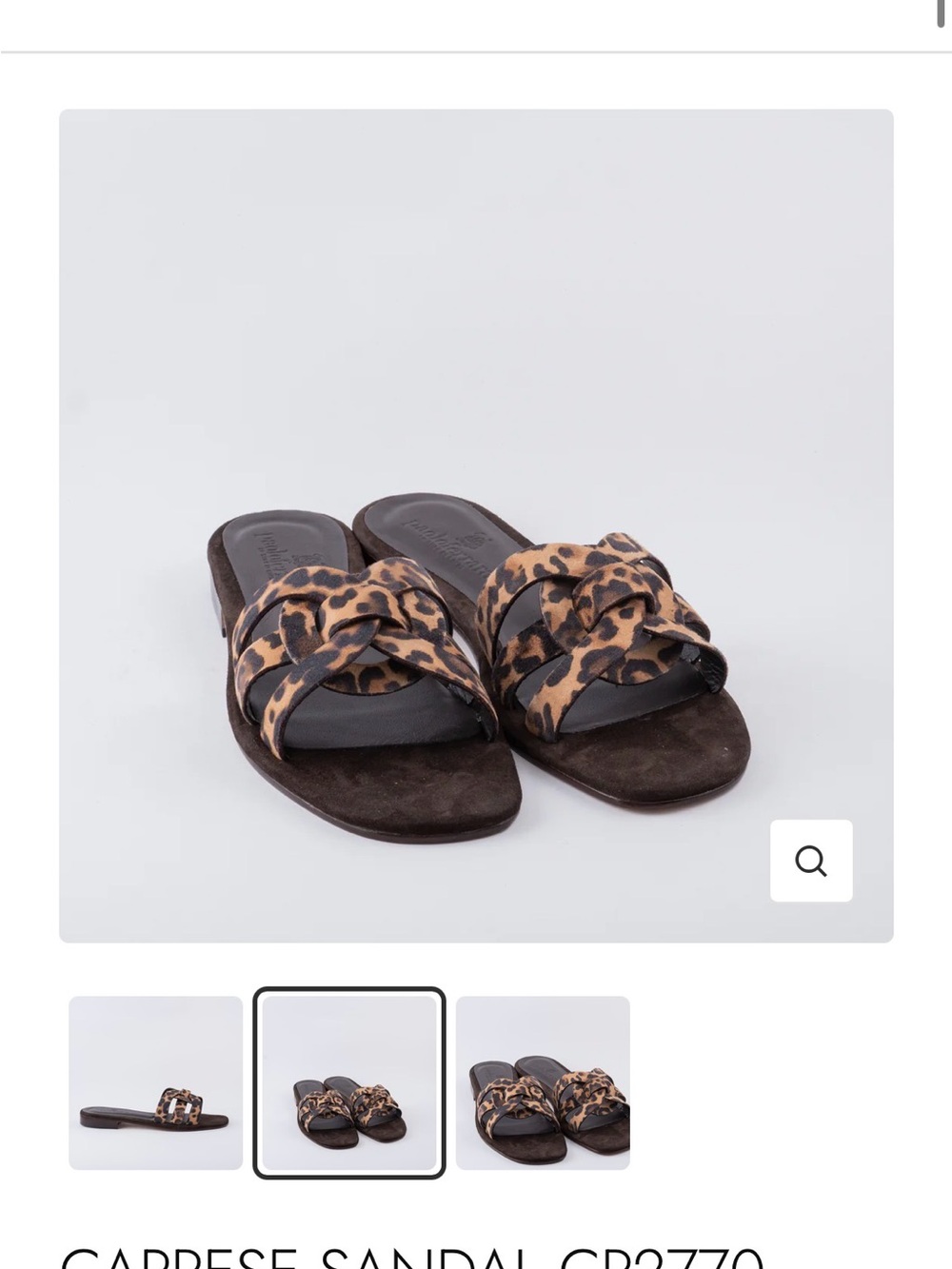 Italian Leather Sandals - Picture 4 of 4